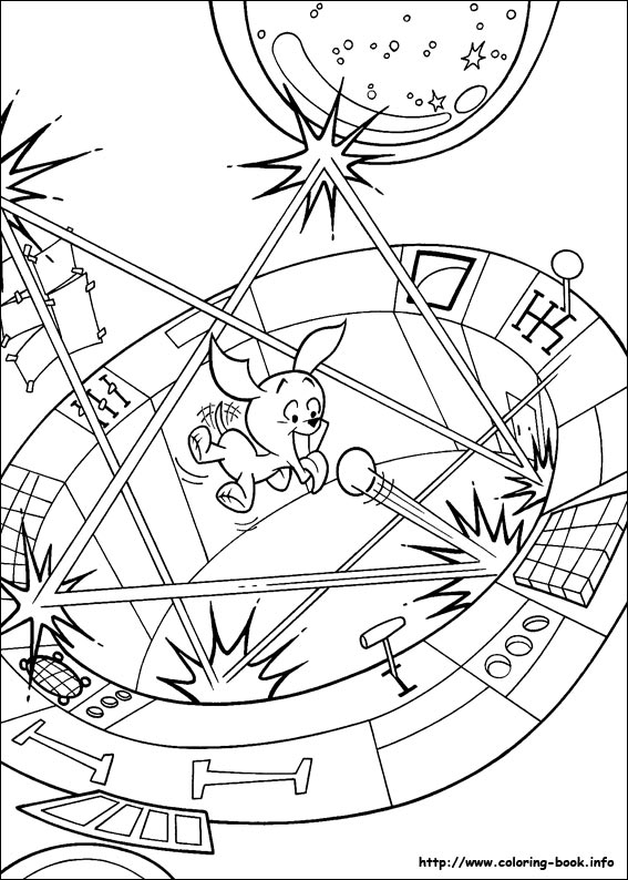 超人狗线稿图片