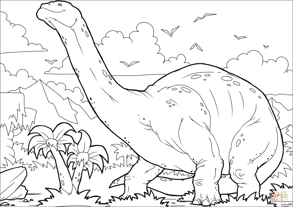 雷龙简笔画图片