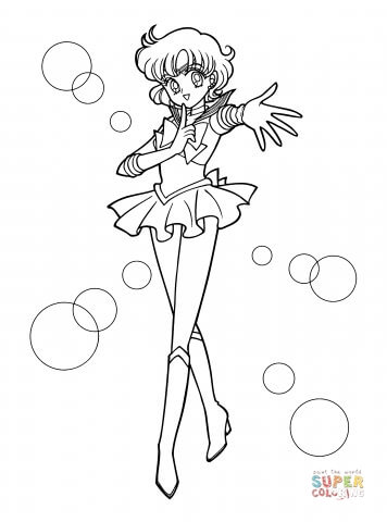 美少女战士中的水野亚美图片