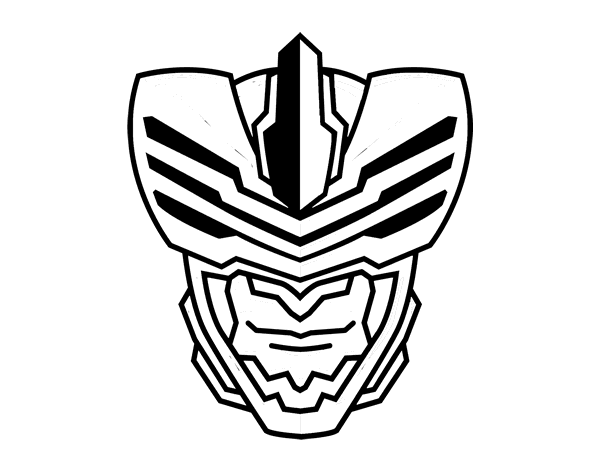 苍蝇人面具简笔画图片