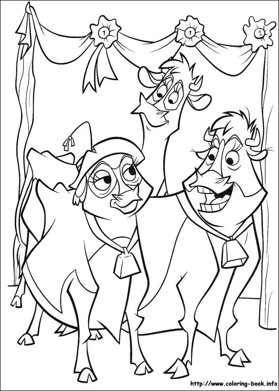 牧场里的小牛简笔画