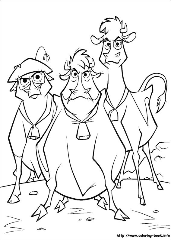 牧场里的牛简笔画图片