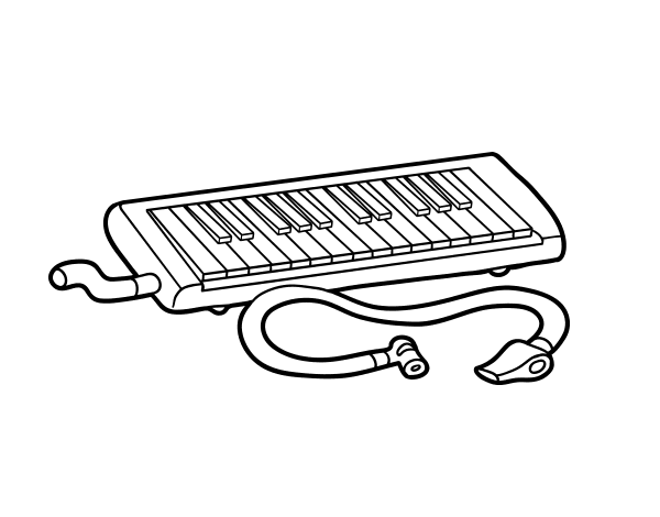 口风琴简笔画图片