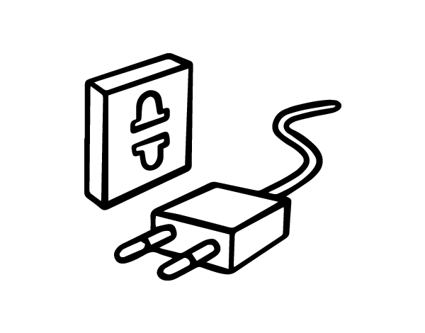 节约用电简笔画图片