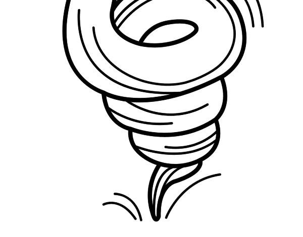 龙卷风简笔画图片