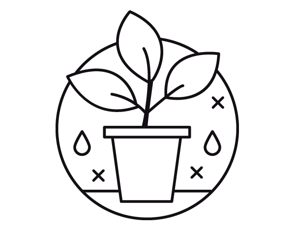 绿色环保简笔画图片