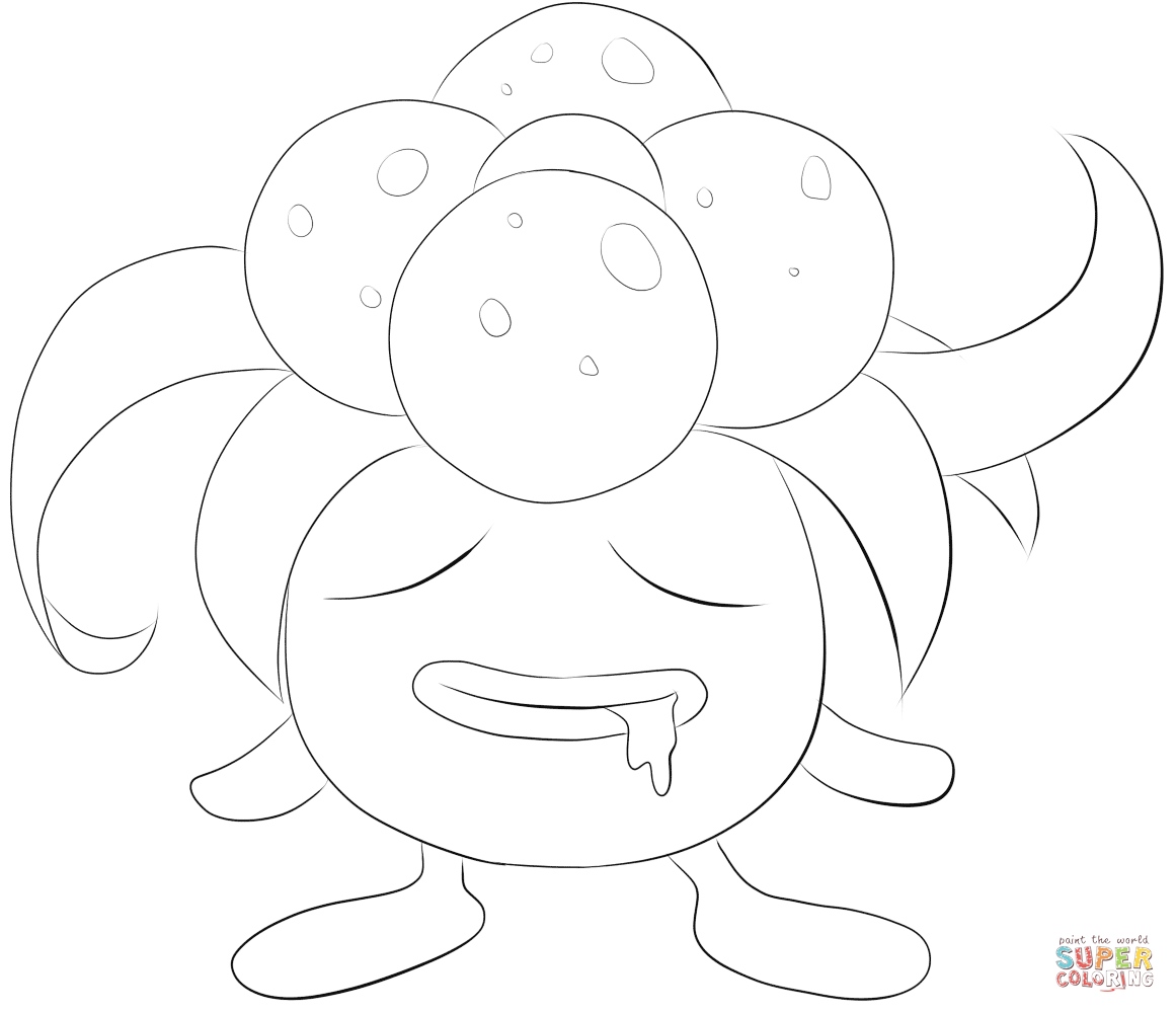 精灵宝可梦第一代-臭臭花图片