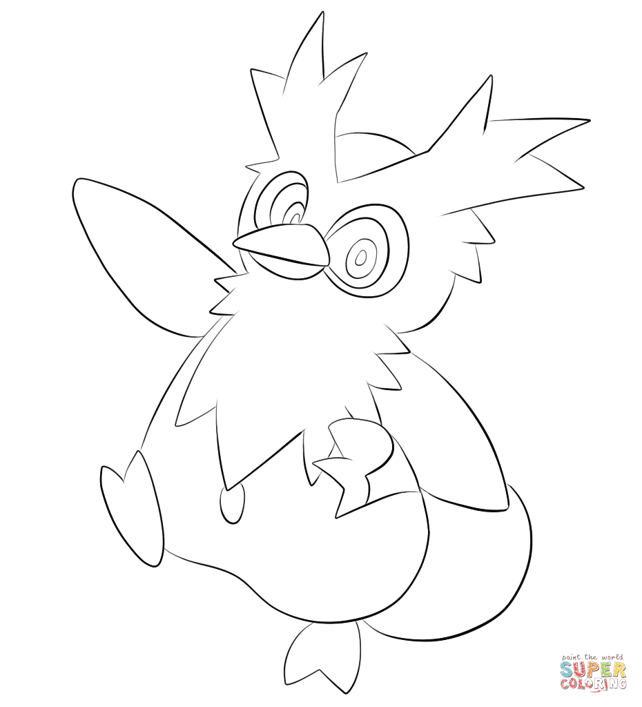 信使鸟动漫图片