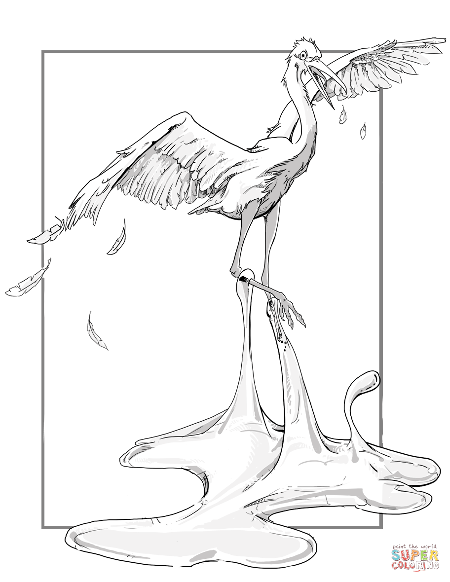 龙与地下城中的软泥怪填色图片