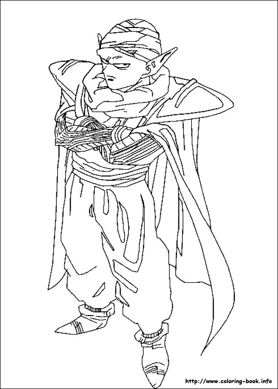 七龙珠2动漫填色图-2