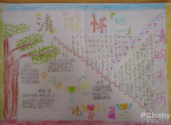 清明节手抄报：福建清明节习俗