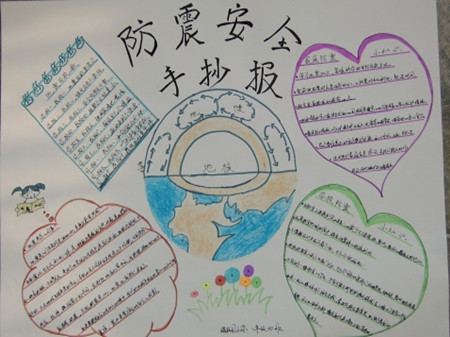 防震减灾手抄报：应急准备工作