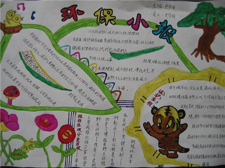 保护环境手抄报：善待地球