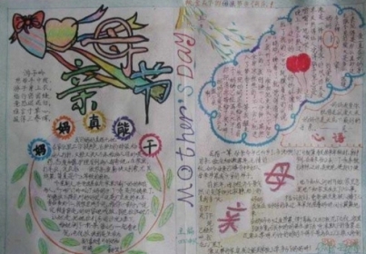 母亲节手抄报内容资料推荐