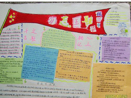 历史手抄报：历史一词的词源