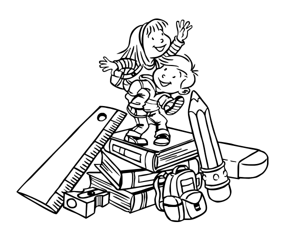 小学生简笔画图片