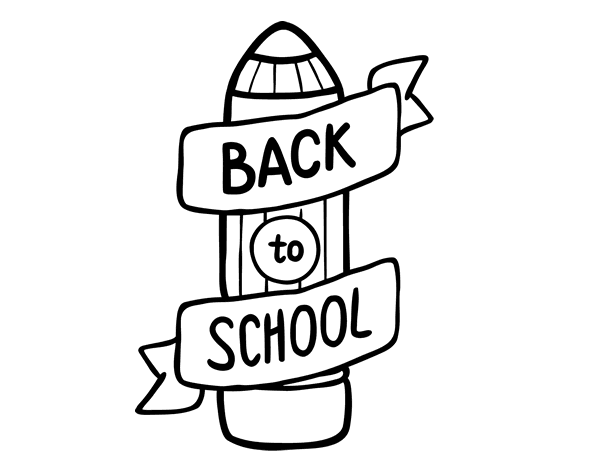 返校简笔画图片