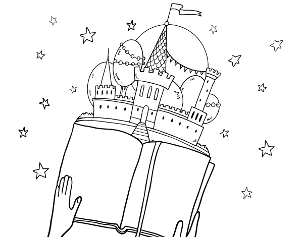 奇妙的故事简笔画图片