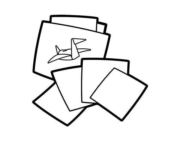 折纸简笔画图片