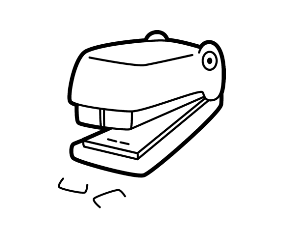 订书机简笔画图片