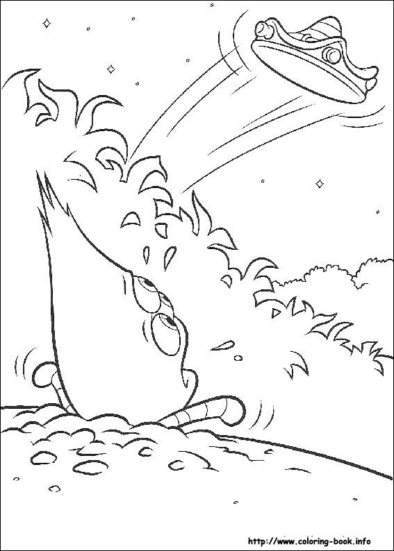 四眼天鸡简笔画图片