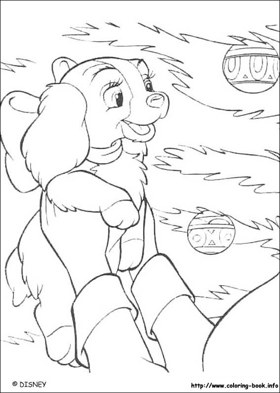 小姐与流氓填色图片