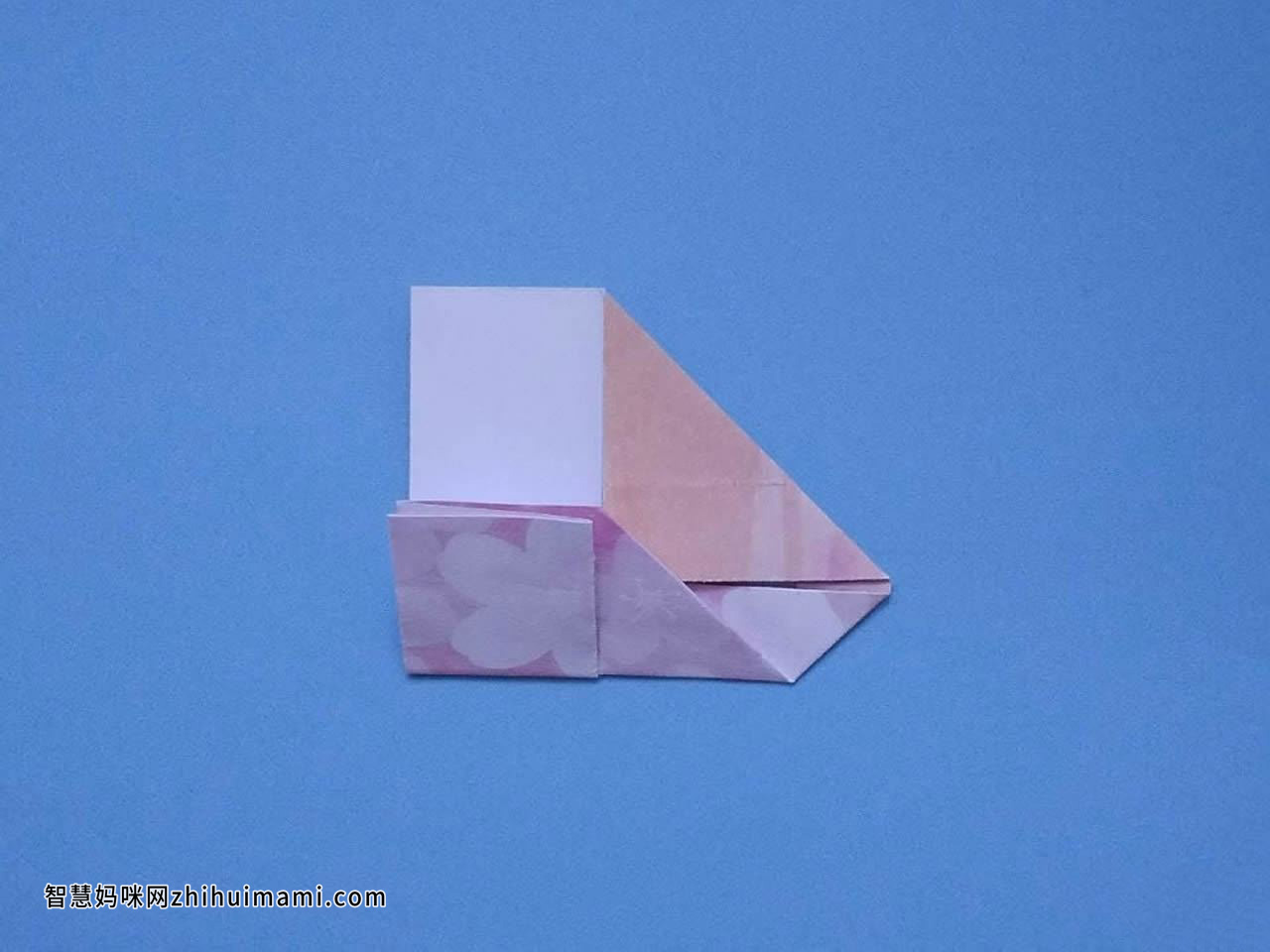 可爱的迷你家具椅子折纸，简单几步就做好！