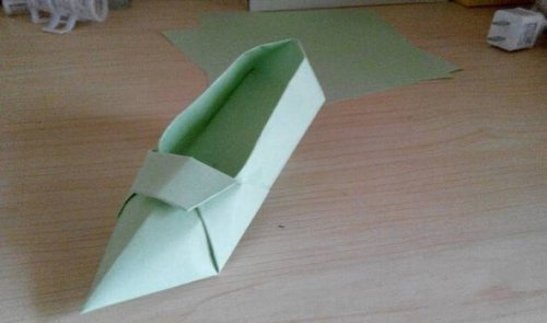 创意有趣的高跟鞋折纸制作方法教程图解