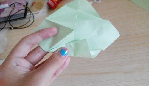 创意有趣的高跟鞋折纸制作方法教程图解