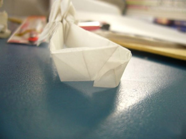 很有创意的龙头戒指造型手工戒指折纸图解