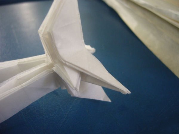 很有创意的龙头戒指造型手工戒指折纸图解