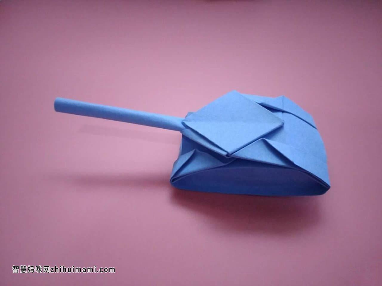 坦克折纸玩具是小时候最爱玩的，你还记得吗？