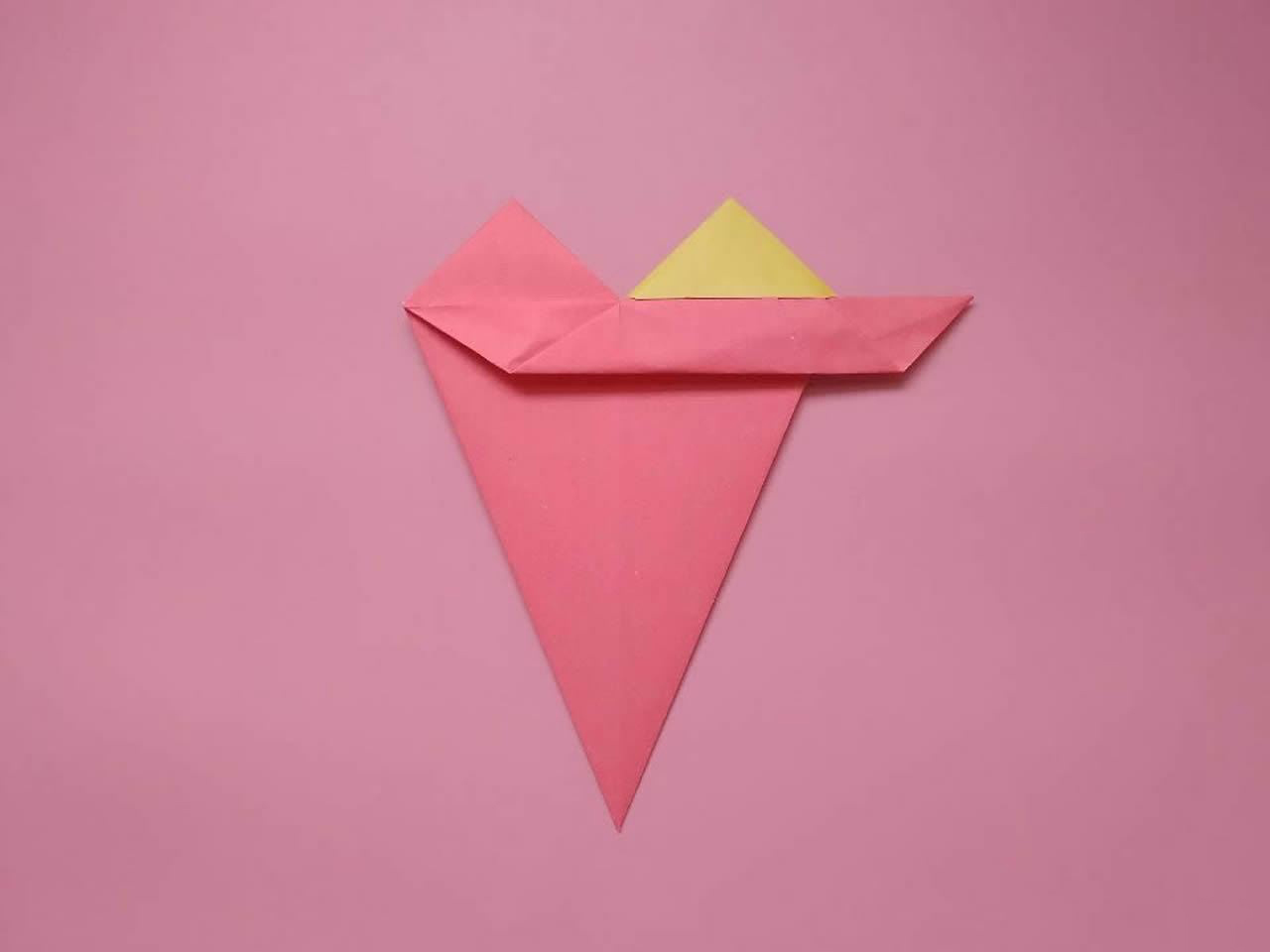 萌萌哒兔耳朵豆豆鞋折纸简单折纸教程